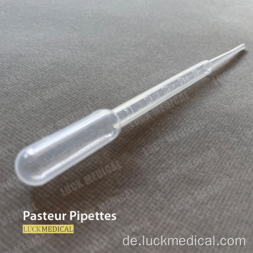 3ML -Absolventen Pasteur -Pipetten